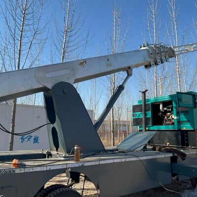 إضاءة فولاذية مجلفنة تلسكوبية + اتصالات 15 20 25M 5G 4G Wifi برج الطوارئ المحمول