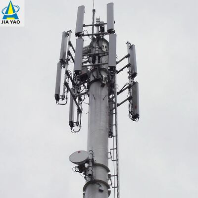 برج اتصالات احتكاري 20M 30M من الألومنيوم خفيف الوزن لاتصالات الطوارئ الريفية
