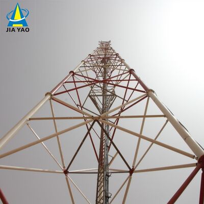برج اتصالات أنبوبي مقاوم للاهتزاز بطول 40 مترًا لاتصالات المحطة