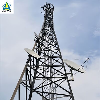50M تراجع الساخنة المجلفن انفصال 3 برج أرجل فعالة من حيث التكلفة للاتصالات منطقة التعدين