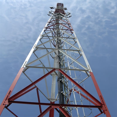 30M 40M 50M 3 ساق برج الدعم الذاتي الاتصالات ISP مزود خدمة الإنترنت 4G 5G الأبراج