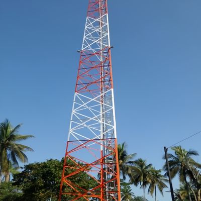 30M 40M 50M 3 ساق برج الدعم الذاتي الاتصالات ISP مزود خدمة الإنترنت 4G 5G الأبراج