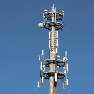 شركة الاتصالات الصغيرة ذاتية الدعم الهوائية الهوائية 5G شبكة 20 قدم منصة السقف أعلى برج