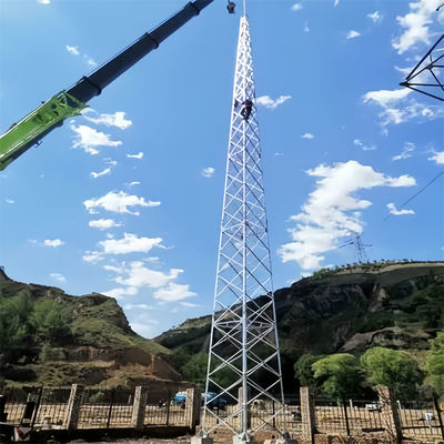 إنترنت ذاتي الدعم 5G الهوائيات الهوائية 3 أقدام برج الفولاذ الزاوي