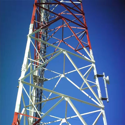 20 - 50m 55m 60m 70m 80meter Hot DIP Galvanized 3 Leg Self-supporting Tower 3 Leg Angle Tower 20 - 50m 55m 60m 70m 80meter Hot DIP Galvanized 3 Leg Self-supporting Tower 3 Leg Angle Tower (برج ذو زاوية 3 أقدام)