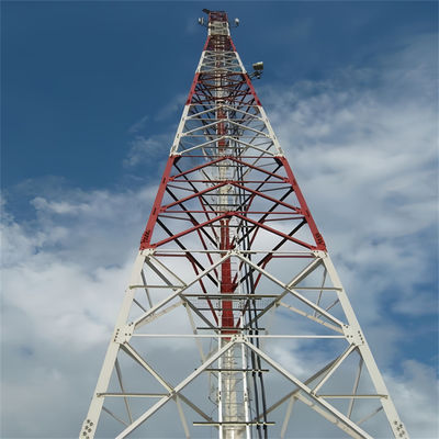 10 - 60 م متر الإنترنت 5G برج الاتصالات الهوائية ذات الدعم الذاتي