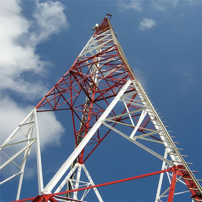 10 - 60 م متر الإنترنت 5G برج الاتصالات الهوائية ذات الدعم الذاتي