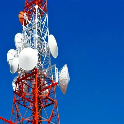 50 60 70 80 90 100 متر زاوية الهوائي الفولاذي برج الاتصالات