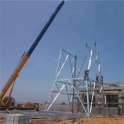 أبراج الاتصالات الهاتفية الهوائية 2G 4G 5G إشارة الخلية المثبطة الألومنيوم برج الاتصالات المتنقلة
