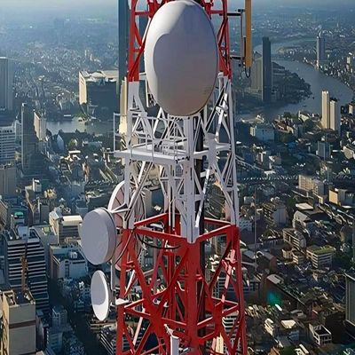 20 40 60 80 100 م مخابرات المأوى التصميم الزاوية الشبكة الفولاذية راديو الهوائي 4G المعدات اللاسلكية برج الاتصال