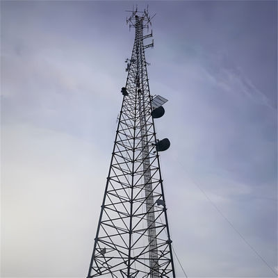 15m 20m 25m 40m 200 قدم الهوائي برج الاتصالات الراديو الأنبوبي التلفزيون الإذاعي الإذاعي الهوائي 3 أرجل