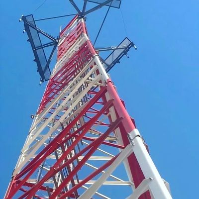 مصنع السعر 2g 3g 4g 5g الاتصالات اللاسلكية الهاتف المحمول الهوائي الهوائي 3/4 ساق برج الصلب الأنبوبي