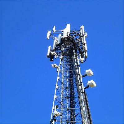 مصنع السعر 2g 3g 4g 5g الاتصالات اللاسلكية الهاتف المحمول الهوائي الهوائي 3/4 ساق برج الصلب الأنبوبي