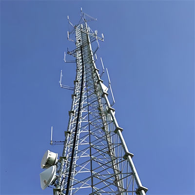 برج فولاذي أنبوبي مغلف 4G 3 أقدام