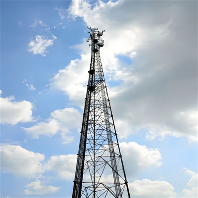 برج فولاذي أنبوبي مغلف 4G 3 أقدام