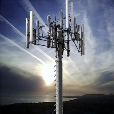 4G 5G خلية الإشارة قطب برج الاحتكار الهاتف المحمول الرسومية الهوائية