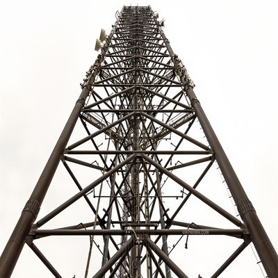 شبكة 3 أرجل راديو 5G الهوائية سلكية مصفوفة البرج المثلث الصلب المغلف