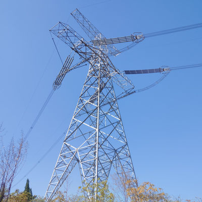برج خطوط نقل الكهرباء عالية الجهد 10KV 33KV 66KV 110KV