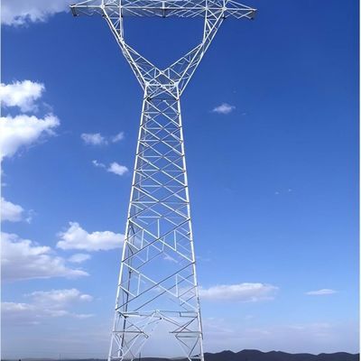 البرج المعدني للخطوط الكهربائية المزدوج الزاوية الزاوية الزاوية الزاوية الزائدة