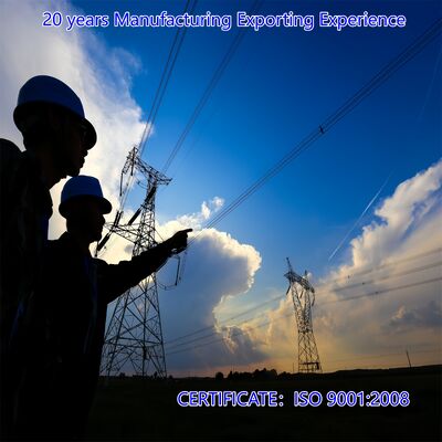 الجهد العالي 220KV 500KV زاوية معدنية الصلب زاوية برج نقل الطاقة معلق قطب الخدمات العامة