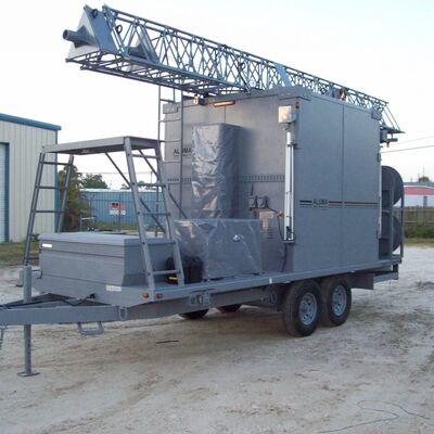 برج الاتصالات الخارجي التلسكوبي الحديدي 15 20 30M 5G 4G Wifi إشارة الطوارئ