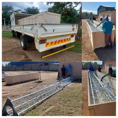 10m-150m High Precision Hot Dip Galvanized Guyed Wind Measurement Mast Tower for Wind Farm Meteorological Monitoring