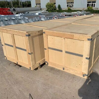 15m-50m برج سلكي مقاوم للتآكل من الدرجة البحرية لاتصالات سفن ميناء الممر المائي الداخلي