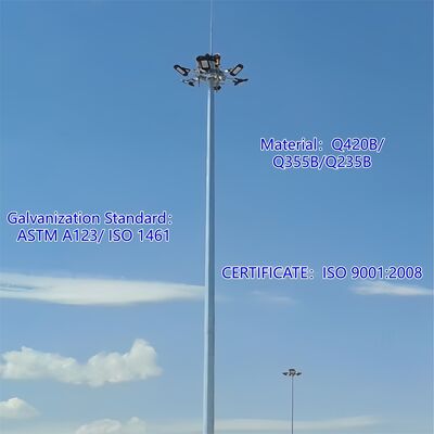 14 20 26M حجم صغير احتكار الصلب المجلفن الذاتي الدعم في الهواء الطلق 5G 4G الأقمار الصناعية برج الاتصالات منطقة صغيرة