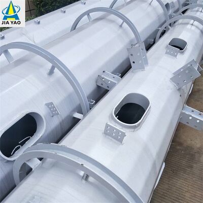 10 16 22M توفير المساحة احتكار أنبوبي مجلفن خارجي 5G 4G ميكروويف اتصالات مدمجة