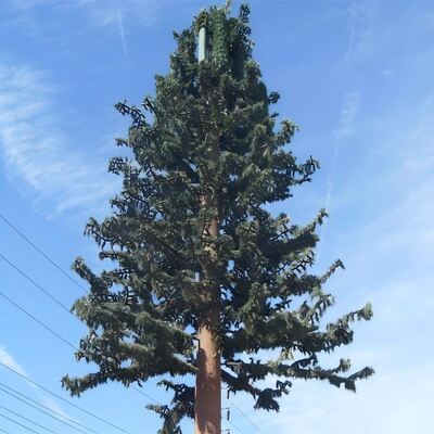 قوة تأثير برج الشجرة الاصطناعية Bionic Tree Tower KV 27 جول في درجات حرارة مختلفة للموثوقية الهيكلية