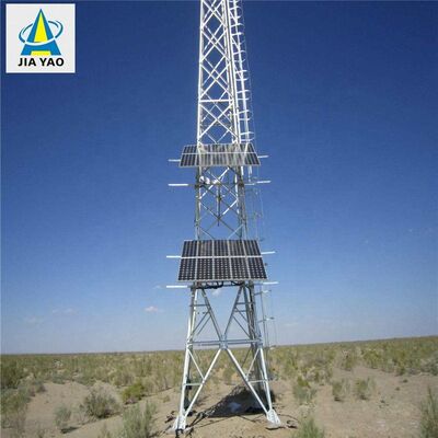 برج اتصالات متوافق مع الطاقة المتجددة لمراقبة حديقة الرياح الشمسية