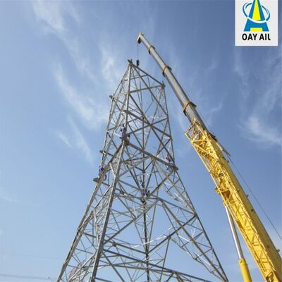 برج اتصالات متوافق مع الطاقة المتجددة لمراقبة حديقة الرياح الشمسية