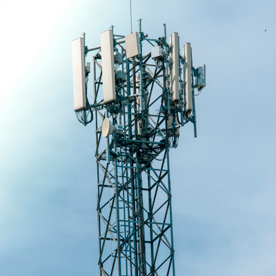 40M Corrosion Proof 4 Legged Antenna Tower Iso Certified For Telecom Infrastructure