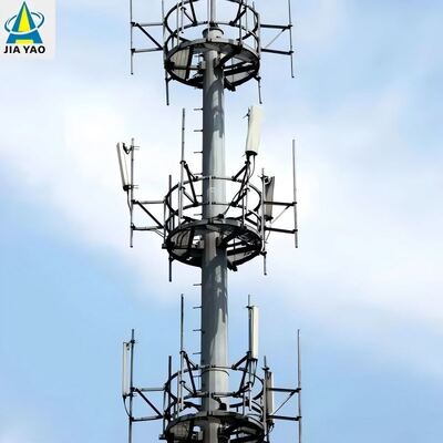 برج احتكاري ذو تصميم معياري 26 مترًا لتغطية المنطقة الحضرية الكثيفة 5G