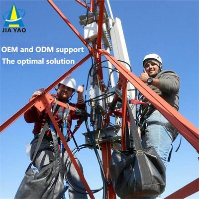33M Zinc Aluminum Coated 3 Legged Telecom Tower High Load For Suburban 5G