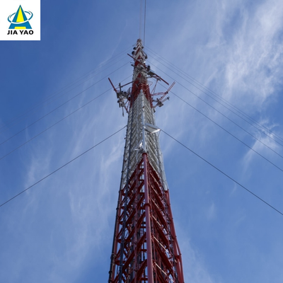 42 45M Q355 برج هوائي فولاذي للنشر السريع لاتصالات المناجم البعيدة