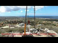 برج فولاذي أنبوبي ذو 3 أرجل